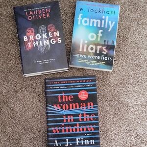 Set of Three Hardcover Novels